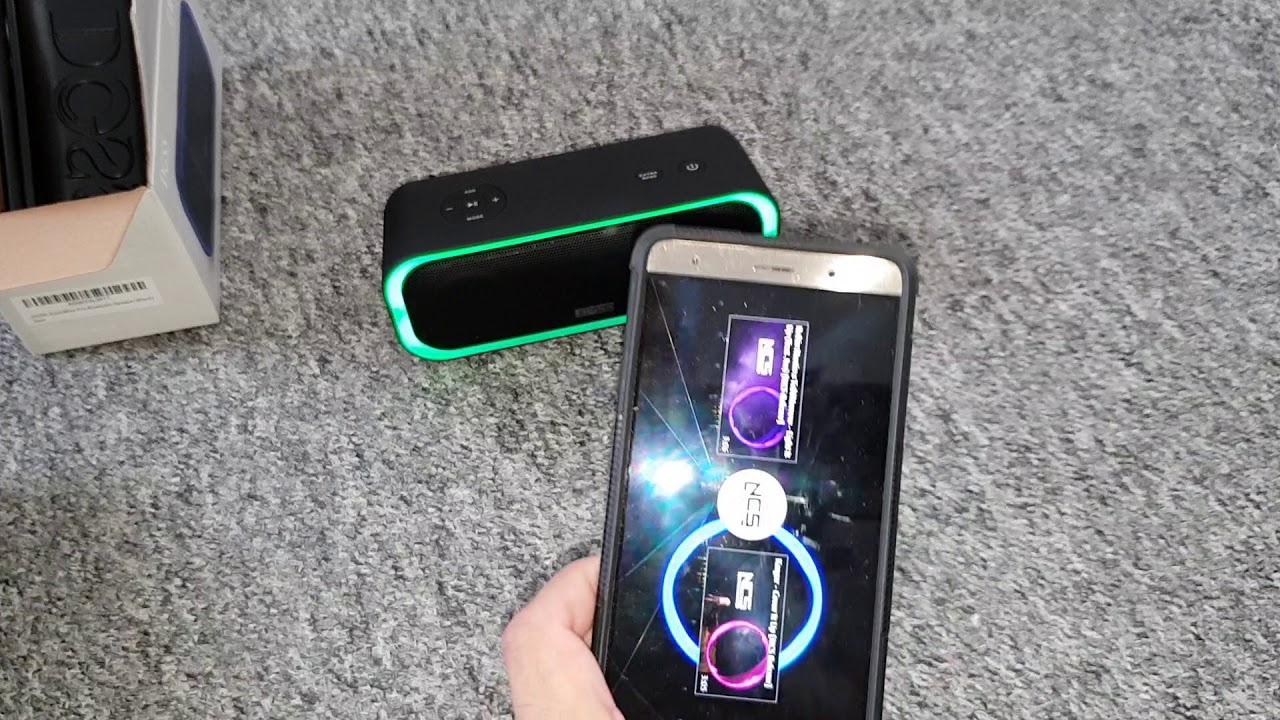 Disco Lautsprecher mit Led Effekten? DOSS SoundBox Pro Bluetooth 4.2 Lautsprecher 20W