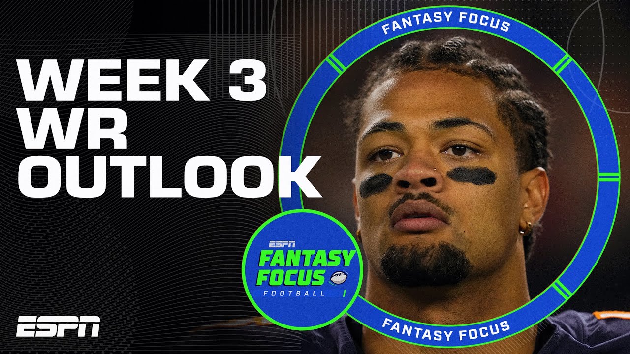Which WR's have the Best Matchups in Week 3? 👀 | Fantasy Focus 🏈