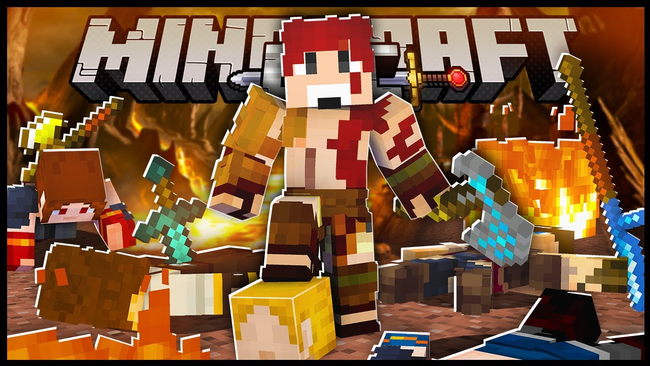 TREINO PARA ME TORNAR O DEUS DA GUERRA!! - Minecraft UFC - Medieval Ep.4