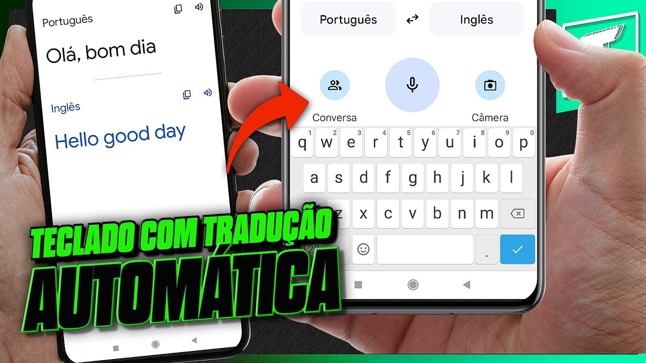 TECLADO ANDROID COM TRADUÇÃO INSTANTÂNEA