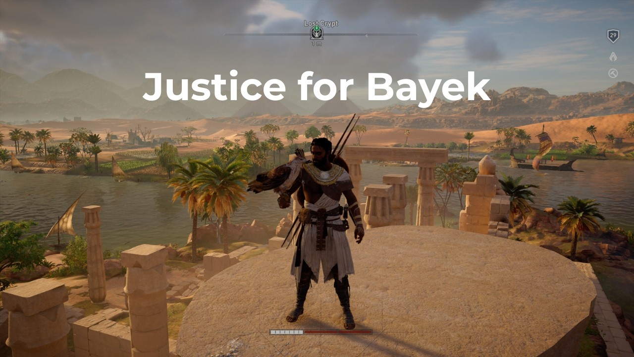 Justice for Bayek in Assassin's Creed Origins