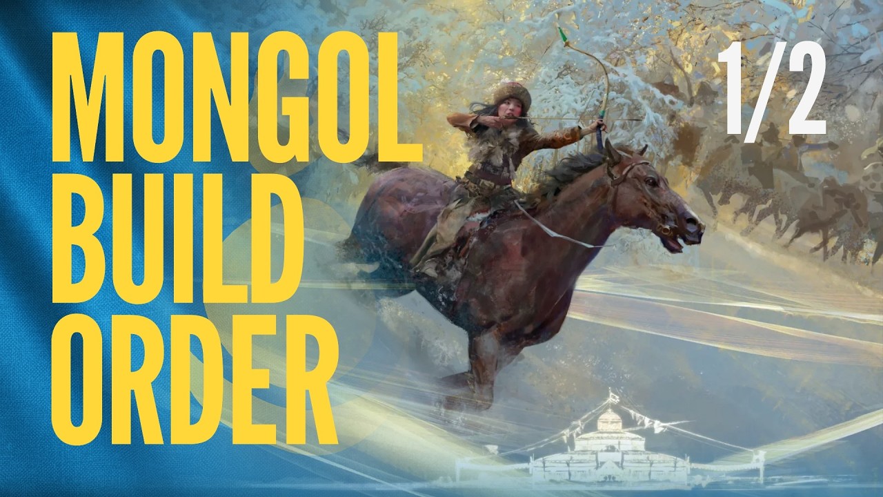 New Player Guide to Mongols in AoE4: Basic Build Order (1/2)