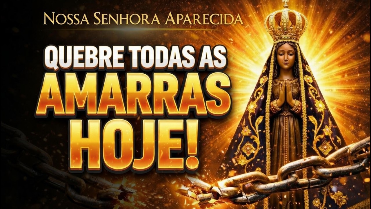 REZE AGORA: Nossa Senhora Aparecida Vai Quebrar Toda Amarra da Sua Vida