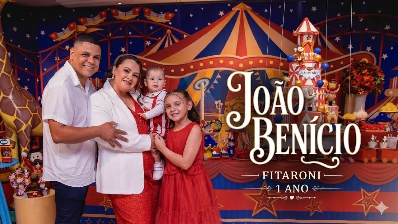 João Benício Fitaroni - 1 aninho