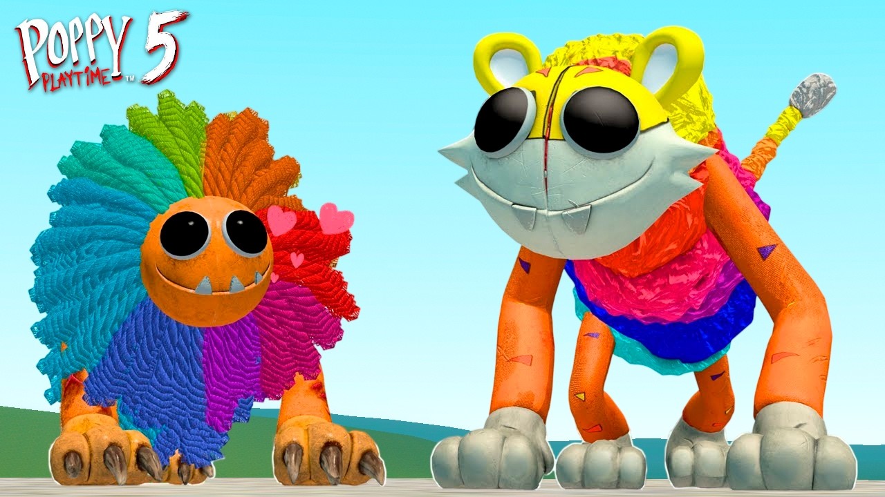 YARNABY FOUND HIS LOVE YARNABELLE FROM POPPY PLAYTIME 5 In Garry's Mod!
