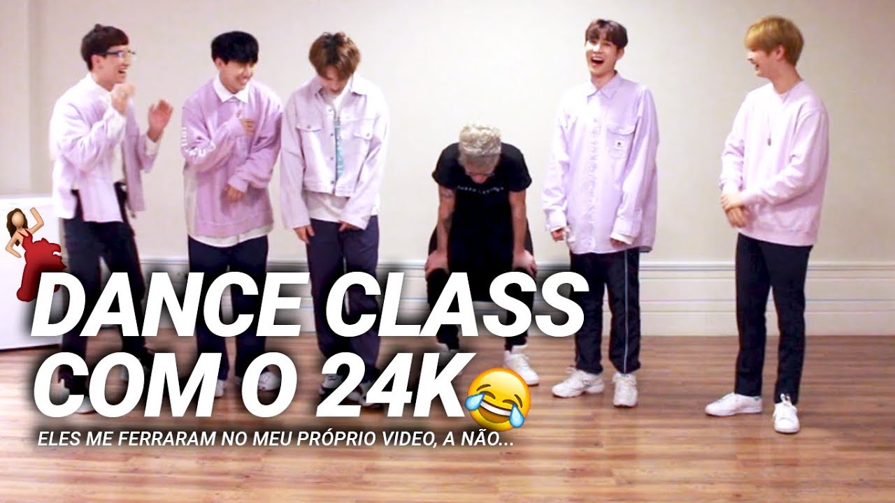 APRENDENDO COREOGRAFIA COM UM GRUPO IDOL feat. 24K