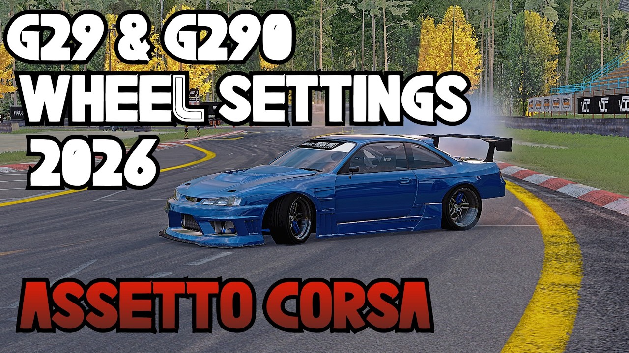 Logitech G920 & G29 Force Feedback Settings | Assetto Corsa 2026