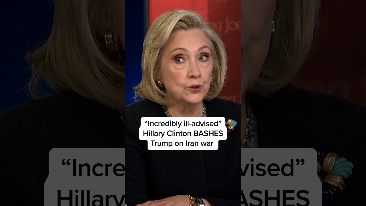 'Incredibly ill-advised': Hillary Clinton BASHES Trump on Iran war