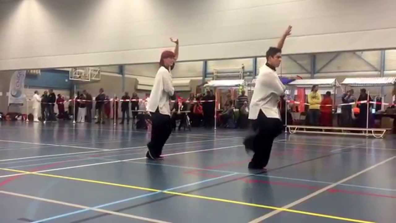 Open Dutch Tai Chi Competition Korte Vorm Waaier