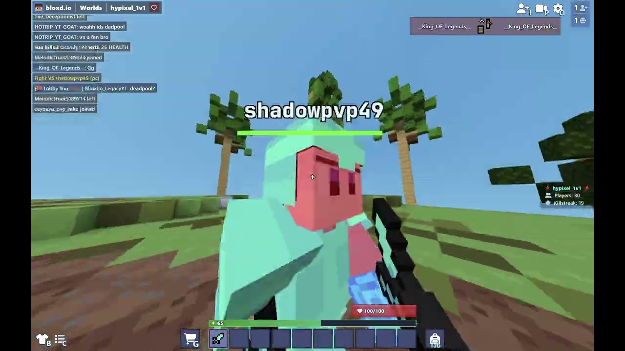 1v1 until I die.
