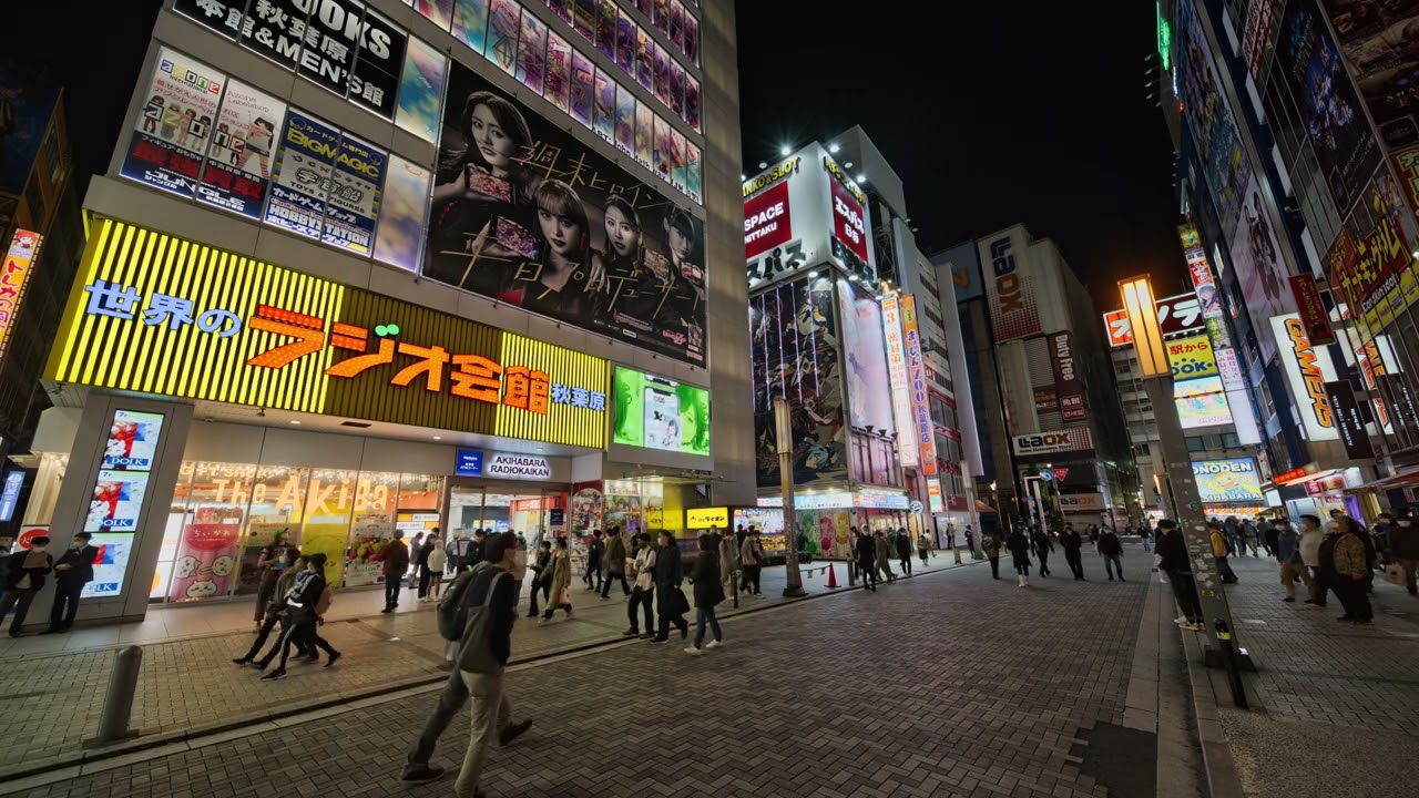 Z9 N-RAW 8K60p Long Take Test @ AKIHABARA