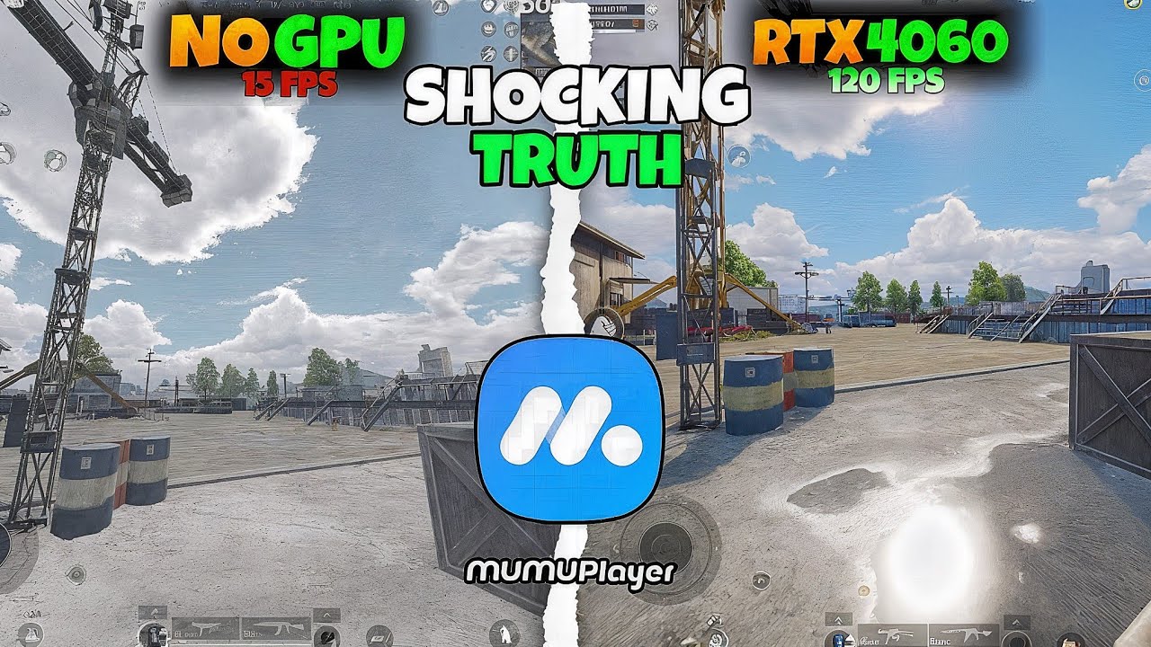 Graphic Card vs Without Graphic Card | BGMI Fps Test On Mumu Player 12 Emulator 🔥 | Shocking Truth 😱