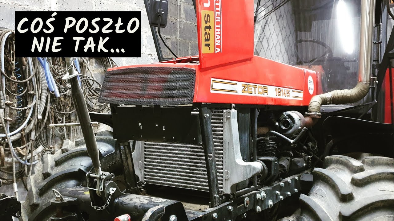 Zetor 16145 Intercooler. Testy TIG Magnum THF 220S AC/DC