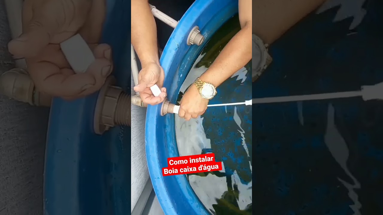 como instalar ou trocar Boia caixa d &aacute;gua #fa&ccedil;avoc&ecirc;mesmo