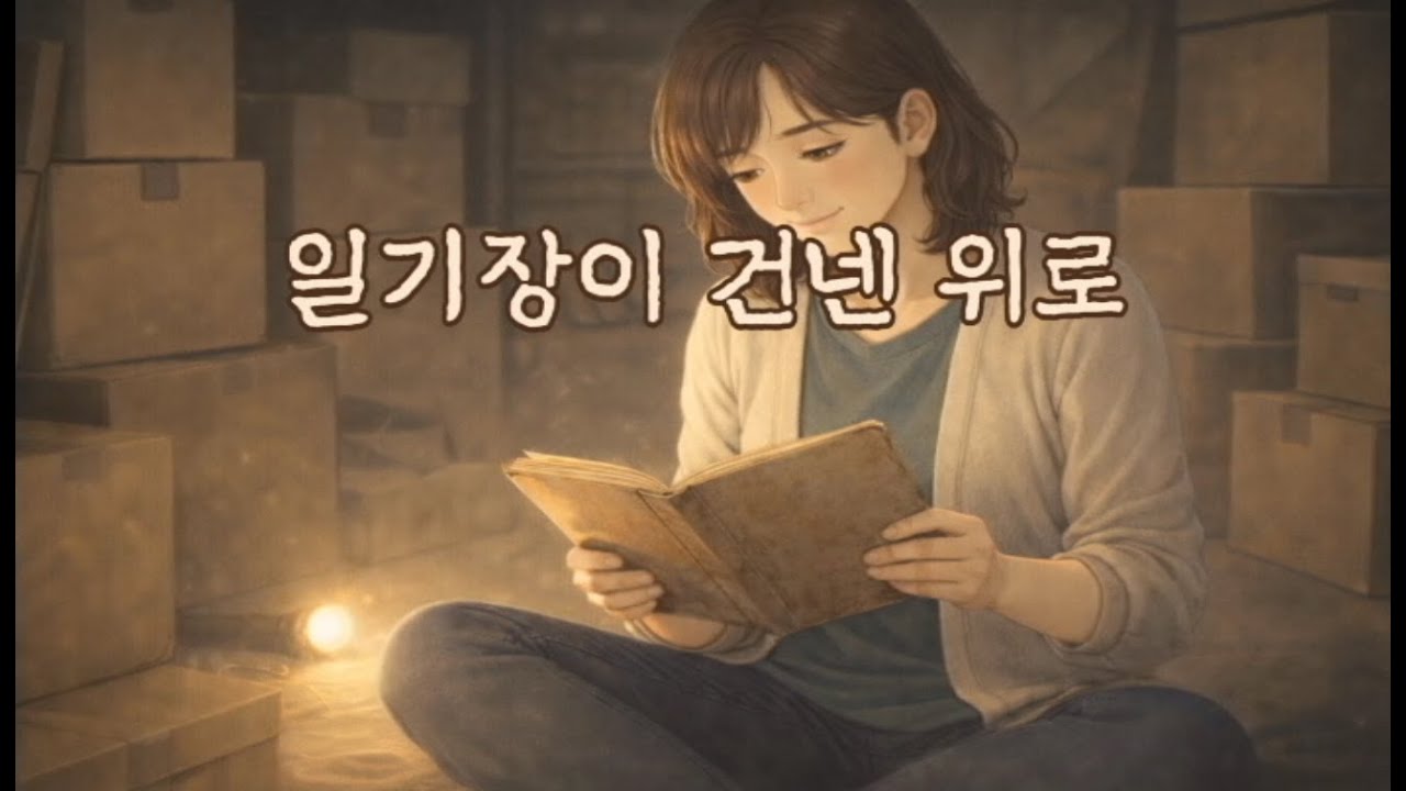 [감동사연] 일기장이 건넨 위로