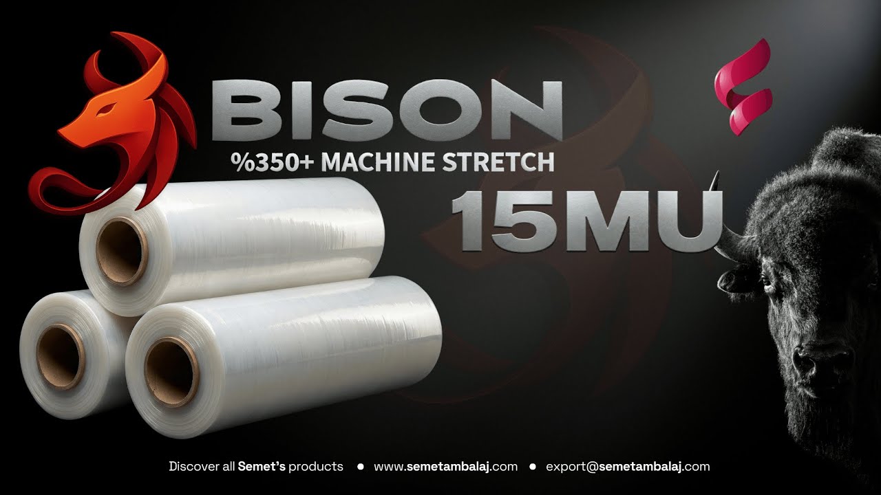 Semet's 15mu BISON %350+ Stretch Film Performance Validation | Elongation %, Containment Force