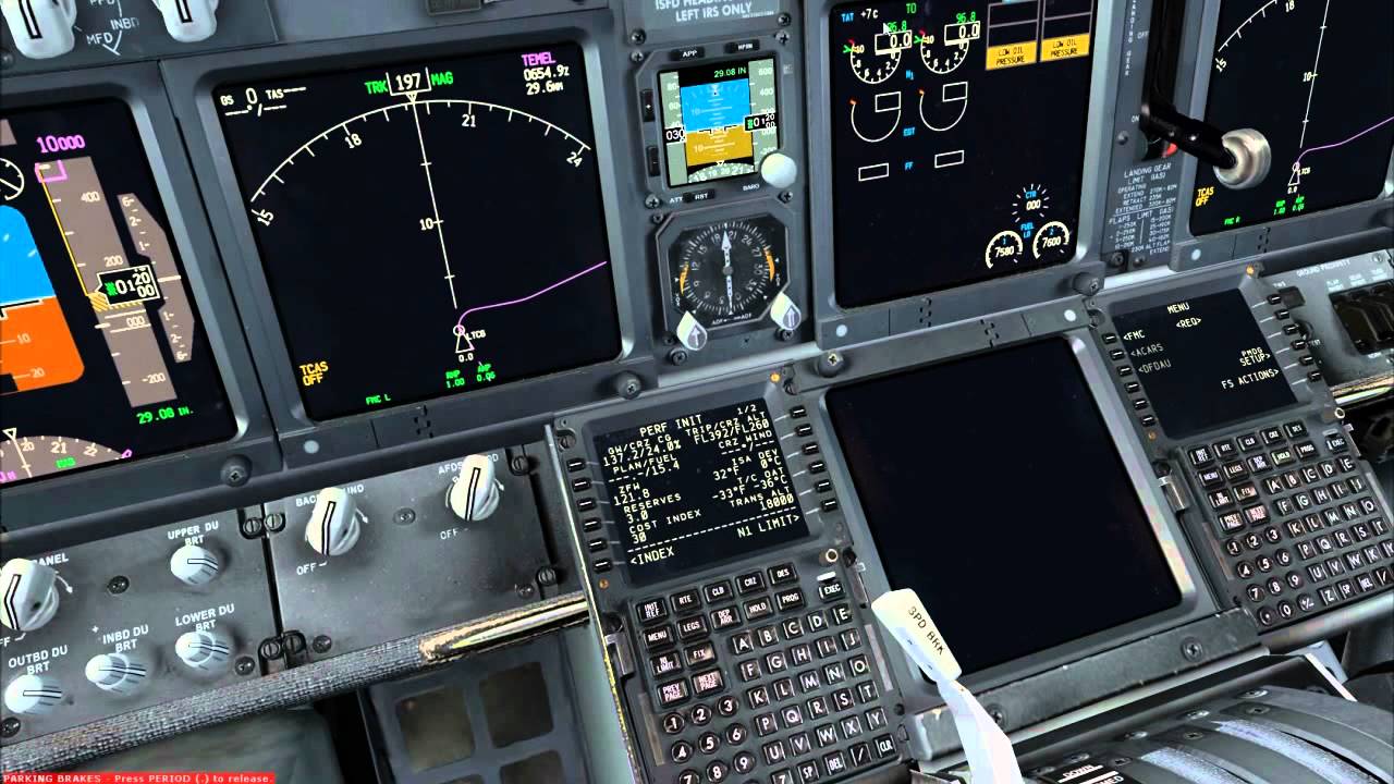 PMDG 737NGX Cold And Dark Starting Up tutorial