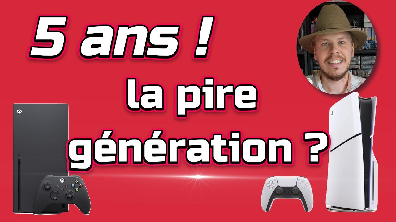La PS5 et la XBOX séries fêtent leurs 5 ans ! Est-ce la pire génération de consoles ?