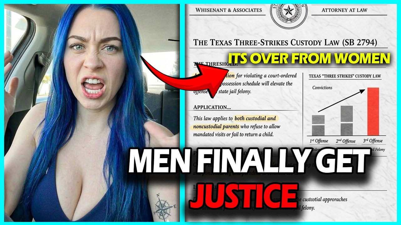 NEW Child Support Law Has Got Women TERRIFIED That Their Free Ride Is Over
