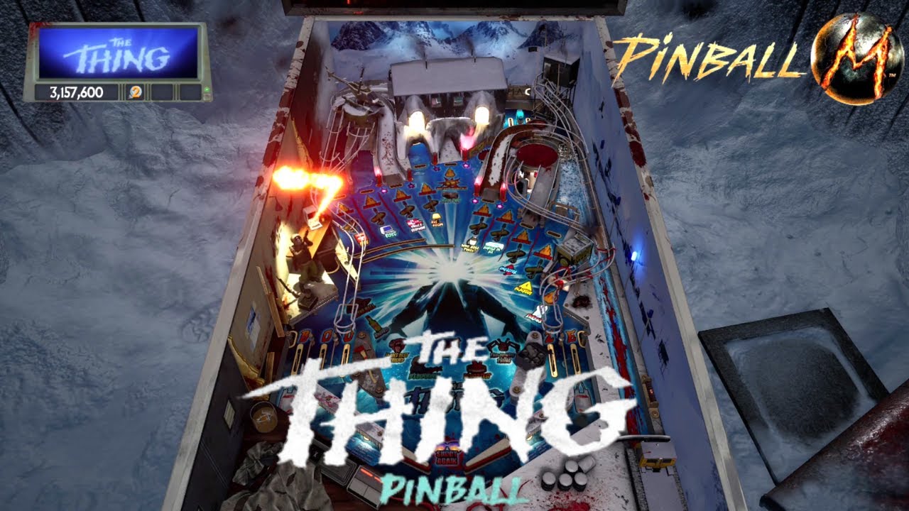 Pinball M - The Thing | Gameplay & Commentary (PC) (Steam)