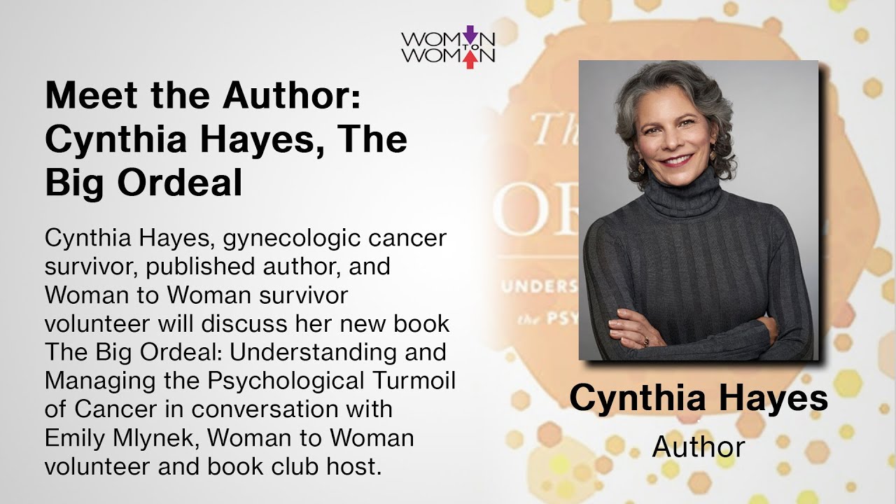 Cynthia Hayes, The Big Ordeal | Woman to Woman Program