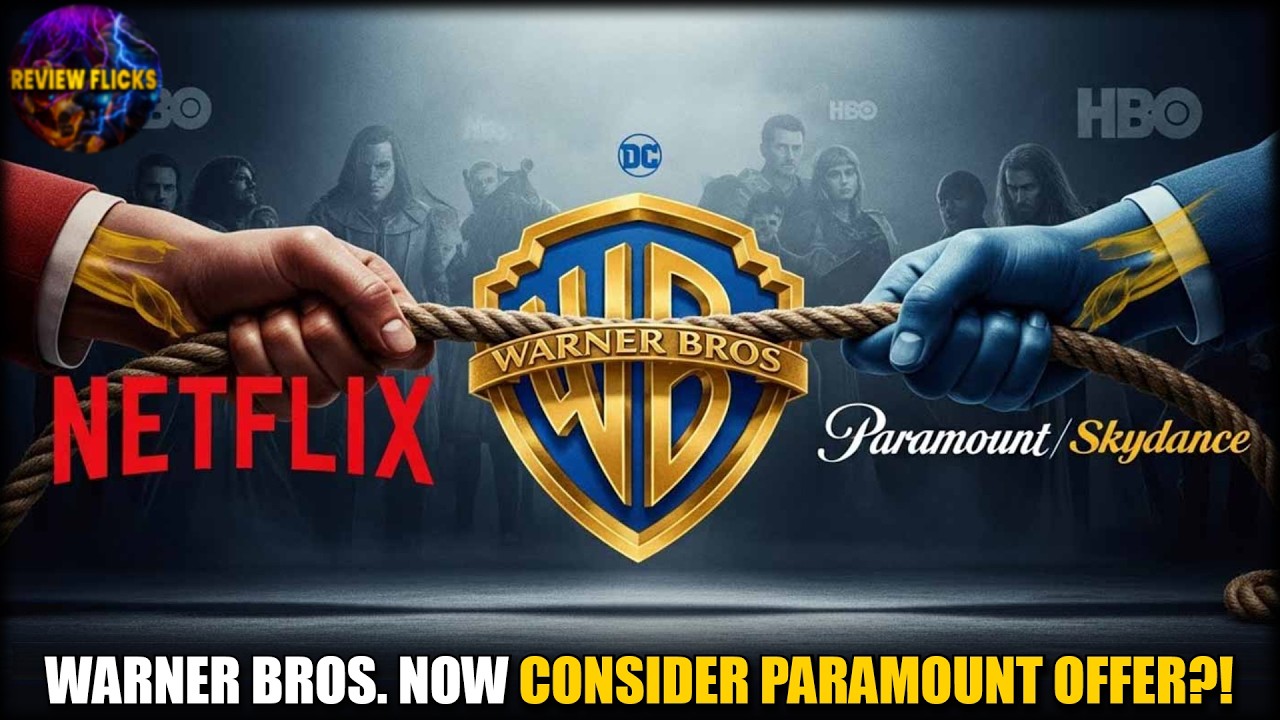 По сообщениям СМИ, Warner Bros. рассматривает предложение Paramount о покупке всей компании.