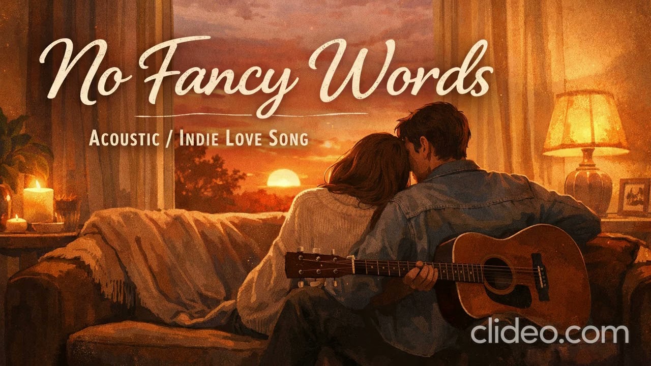 No Fancy Words – Pure Acoustic Indie Love Song 2026