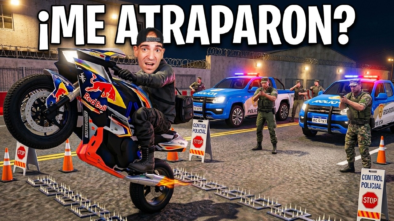 ME ROBÉ la MOTO MÁS CARA y LLEGÓ LA POLICÍA en ELITE AUTO BRASIL 🚨🇧🇷