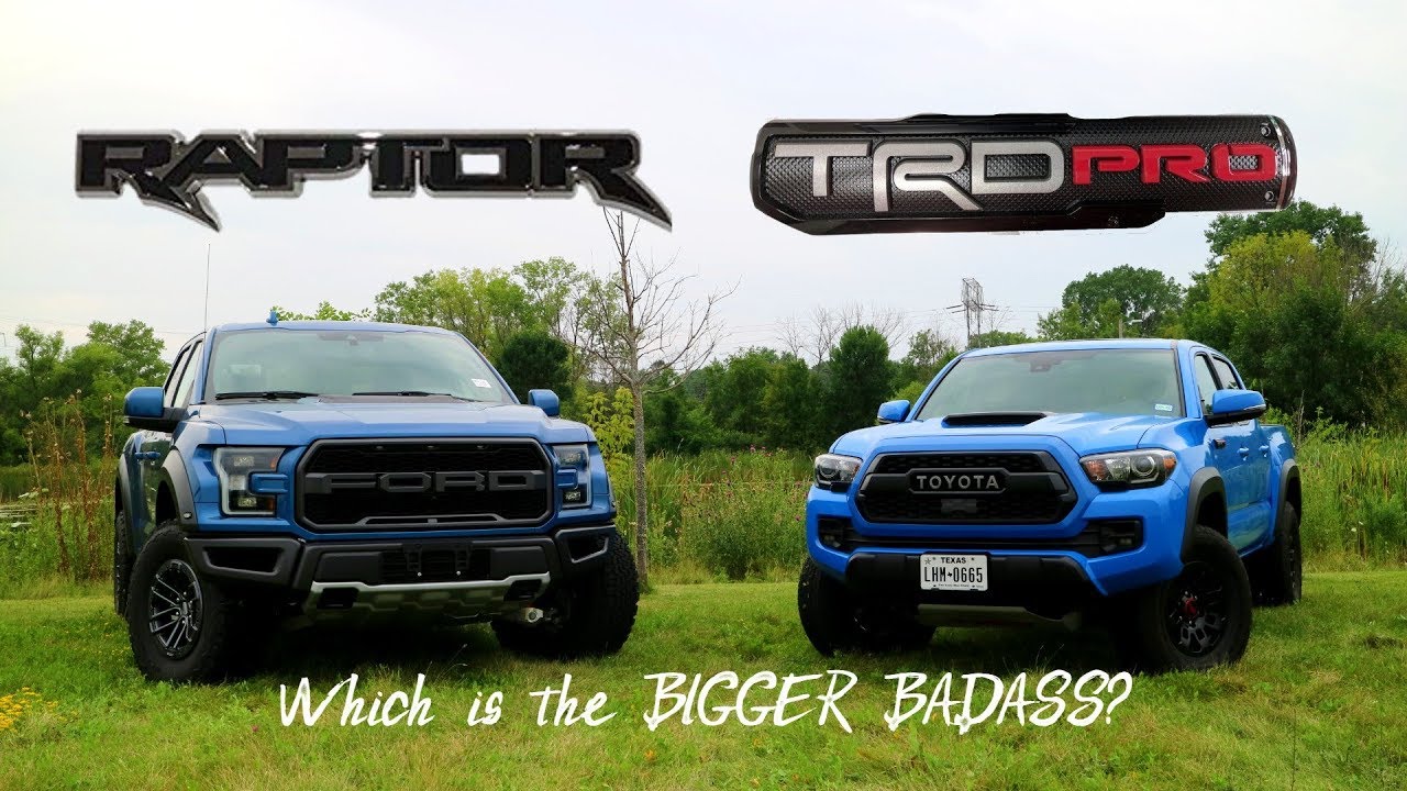 WHEEL 2 WHEEL | Ford Raptor vs Tacoma TRD Pro