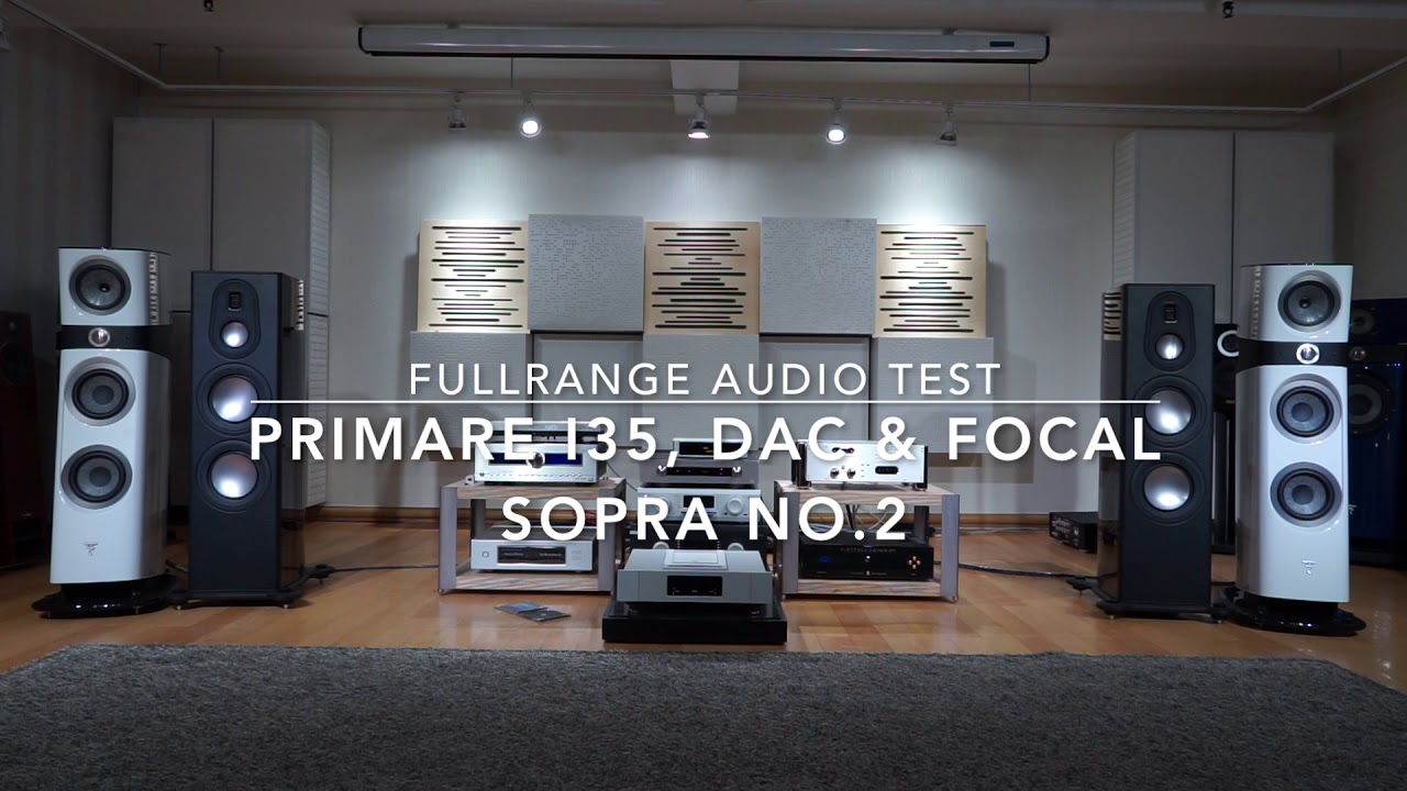 ElectroCompaniet ECI 6, Primare I35 DAC Audio Test