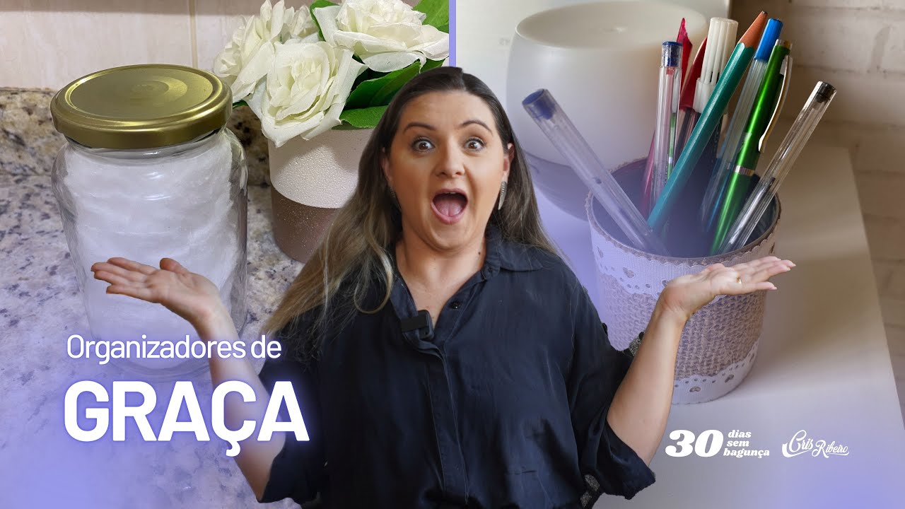 DIA 27 | ORGANIZADORES DE GRAÇA | ONDE E COMO ORGANIZAR | 30 DIAS SEM BAGUNÇA 2022 | #crisribeirotv