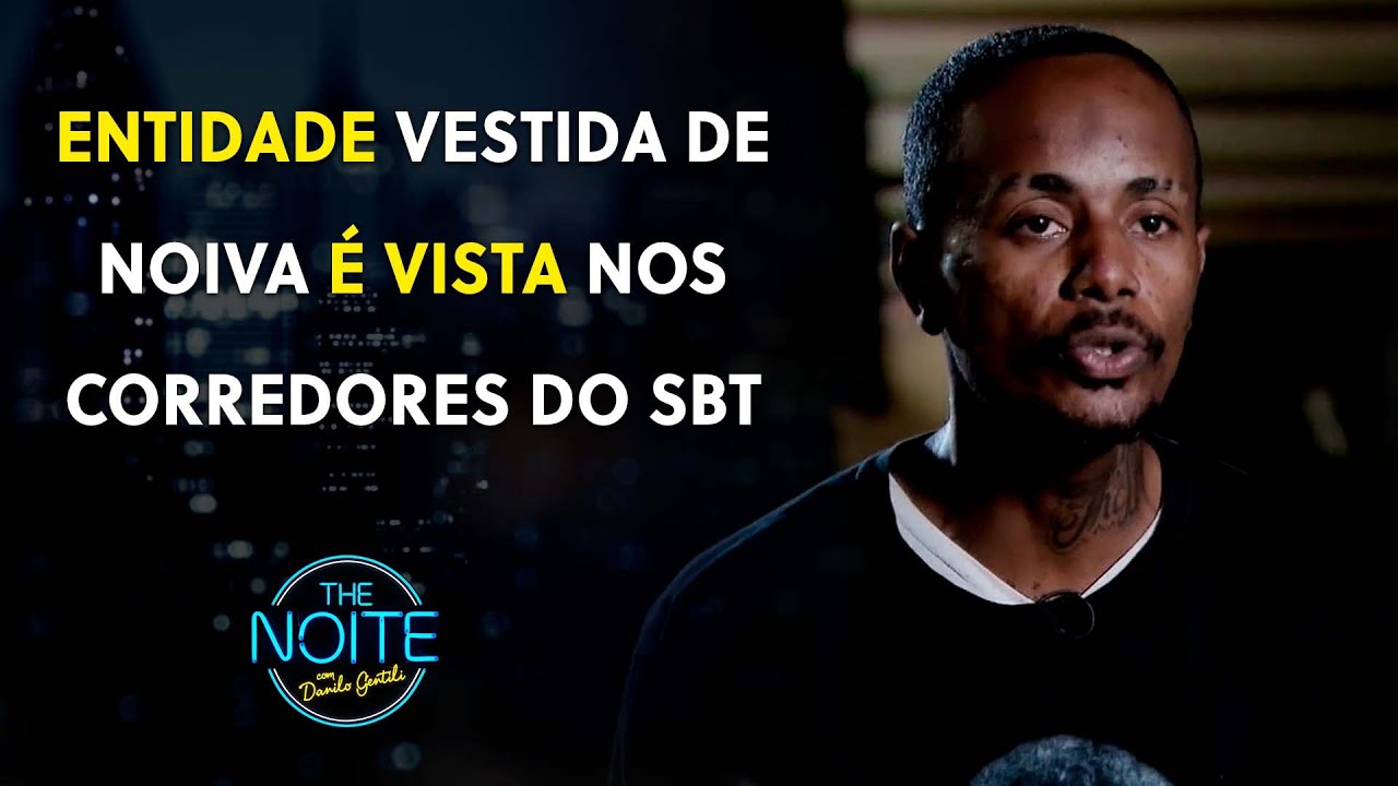 O colaborador do SBT contou o que presenciou ao ver a entidade sobrenatural | The Noite (28/10/22)