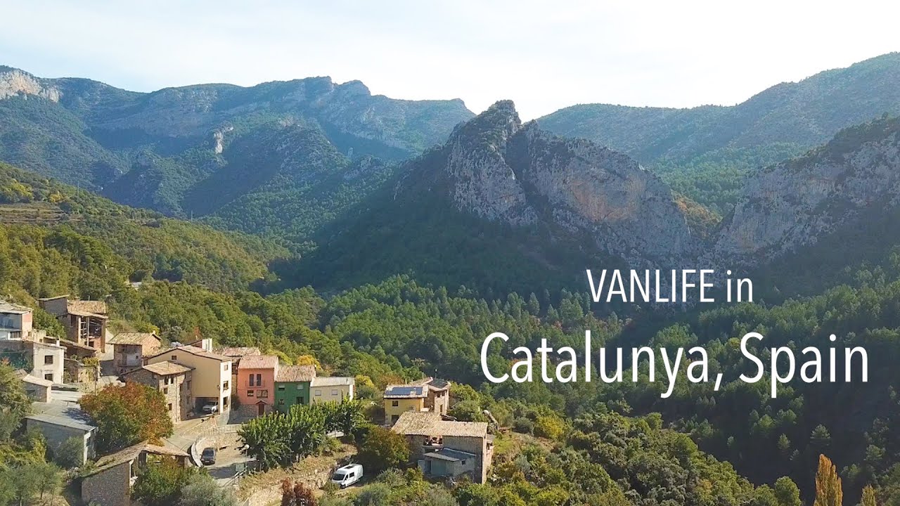VANLIFE: how I live off-grid ⛰️ a tour of my van and pueblo in Catalunya, Spain