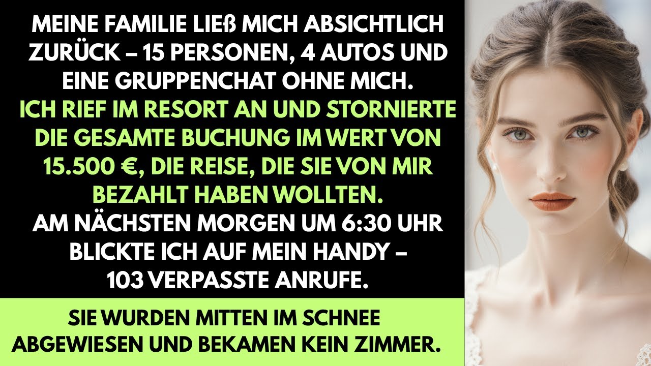 Meine Familie lie&szlig; mich an Weihnachten zur&uuml;ck &ndash; also stornierte ich den 15.500-&euro;-Urlaub.