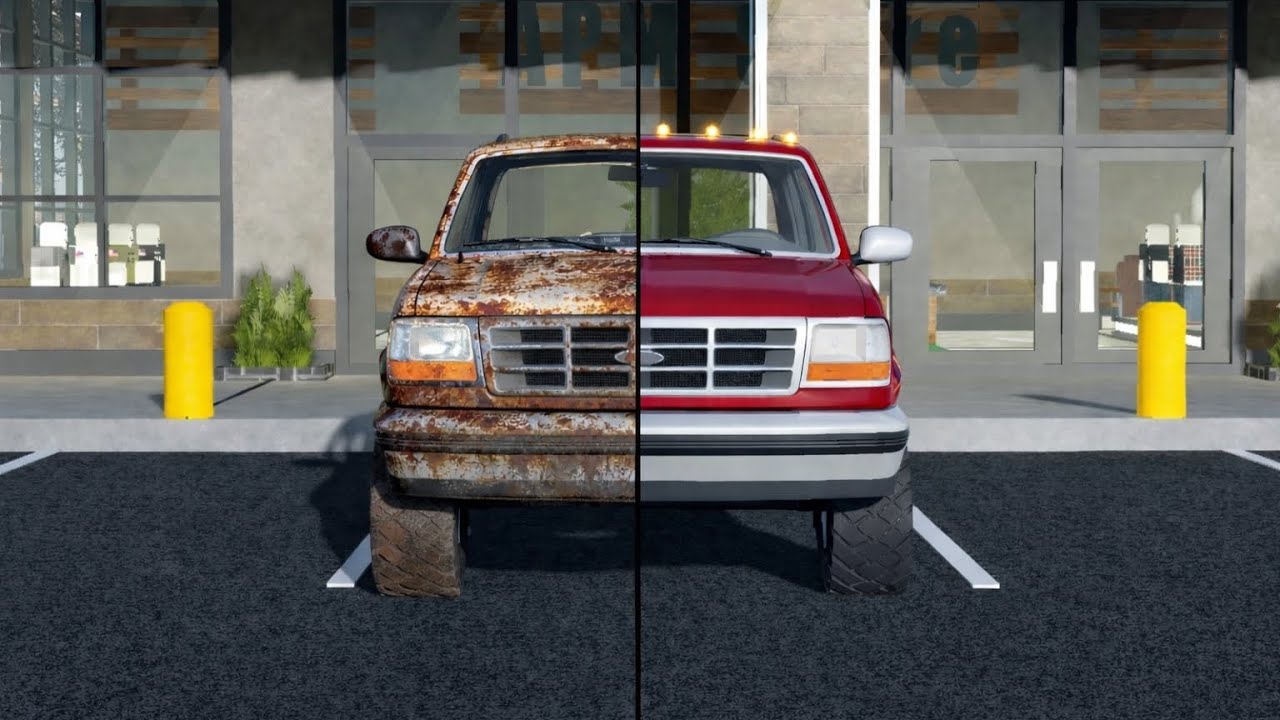 Customizing my new truck in APM 