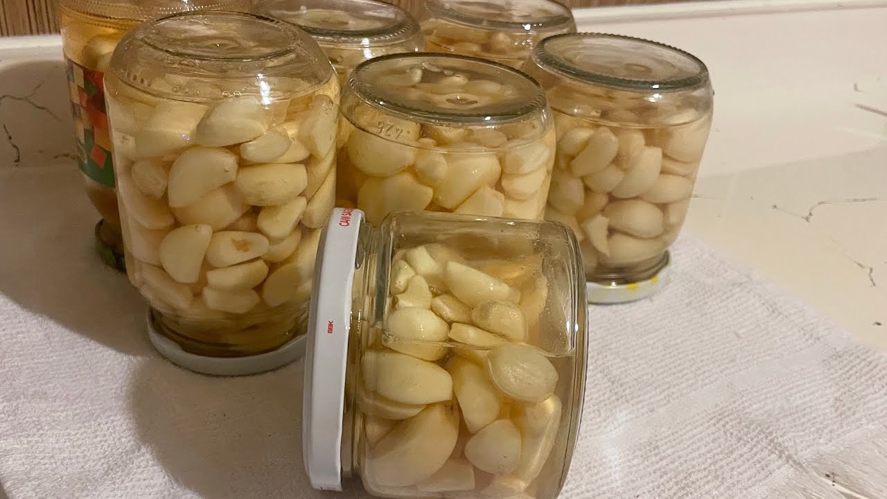 Sarımsak turşusu yapımı #pickle