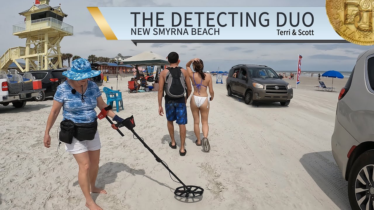 Most Finds Ever in one day! More Spring Break Metal Detecting New Smyrna Beach | The Detecting Duo