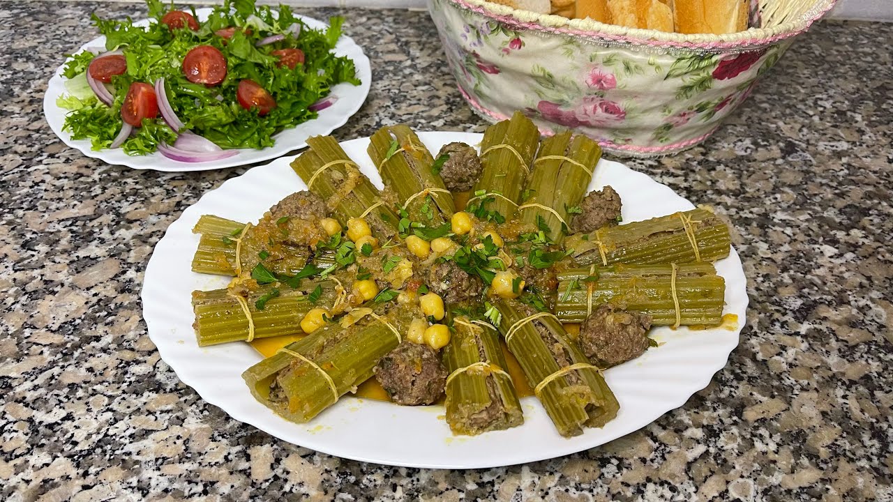 دولمة خرشف ولا خرشف محشي طبق كلو بنة على بنة صحي و كلو فايدة و منفعة