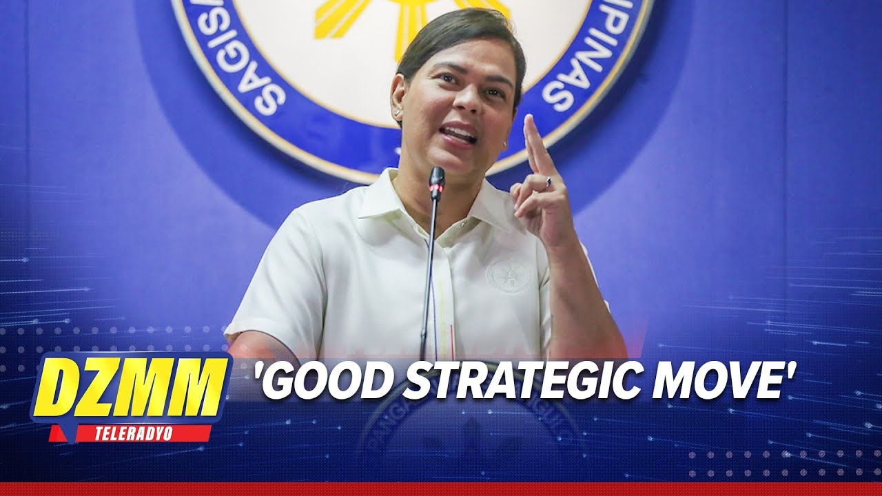 Maagang anunsyo ni VP Sara sa pagtakbo 'good strategy' - analyst