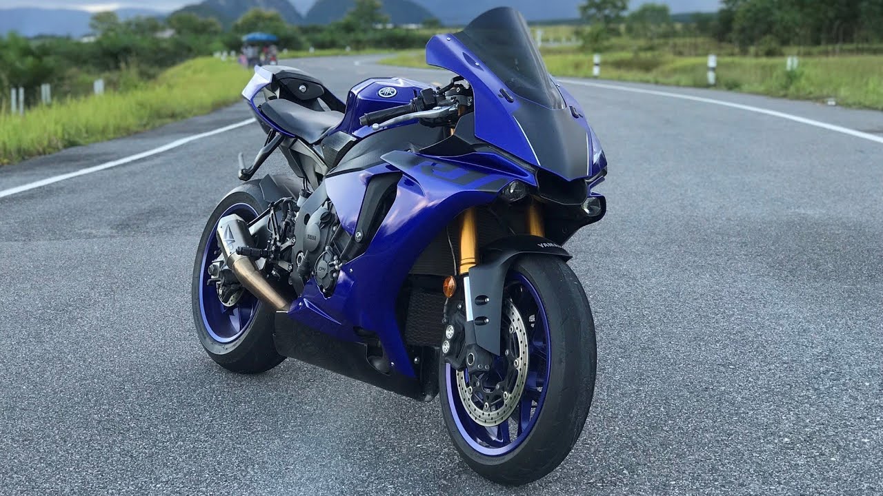 Yamaha R1 Flyby With Austin Racing ท่อยิงรัวๆ เสียงลั่นๆ🔥🔥🔥