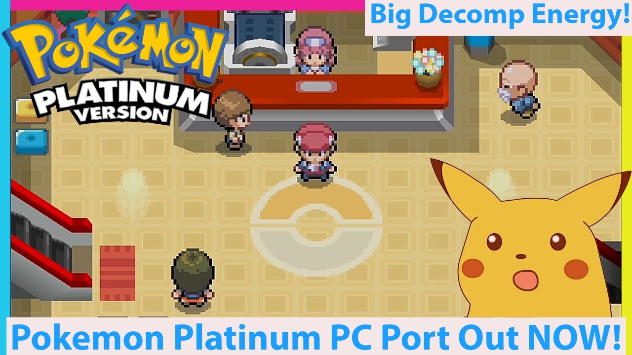 A Wild Pokemon Platinum PC Port Appears