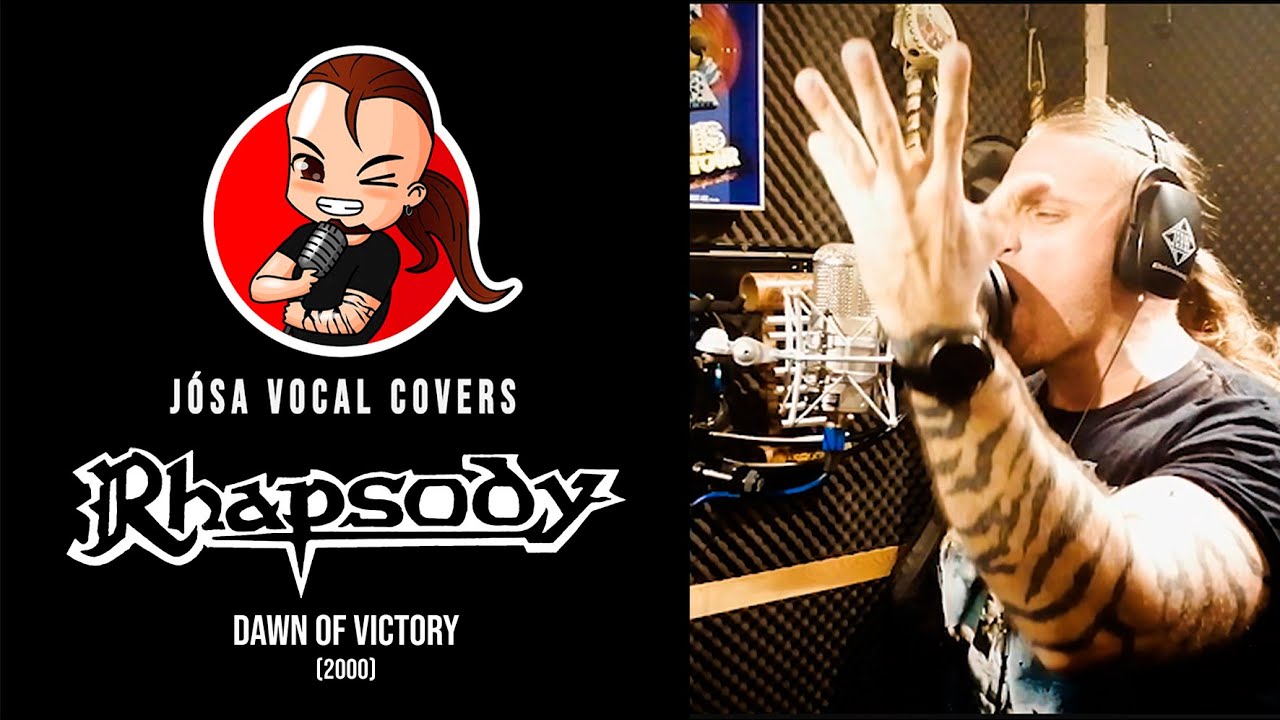 J&Oacute;SA VOCAL COVER 06 🎙️ Rhapsody - Dawn Of Victory