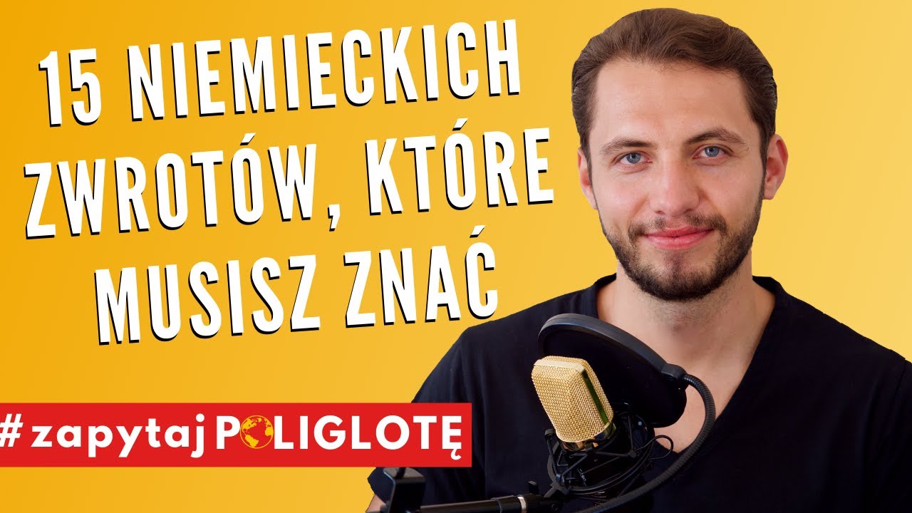 15 niemieckich zwrotów, które musisz znać #zapytajpoliglote de odc. 69