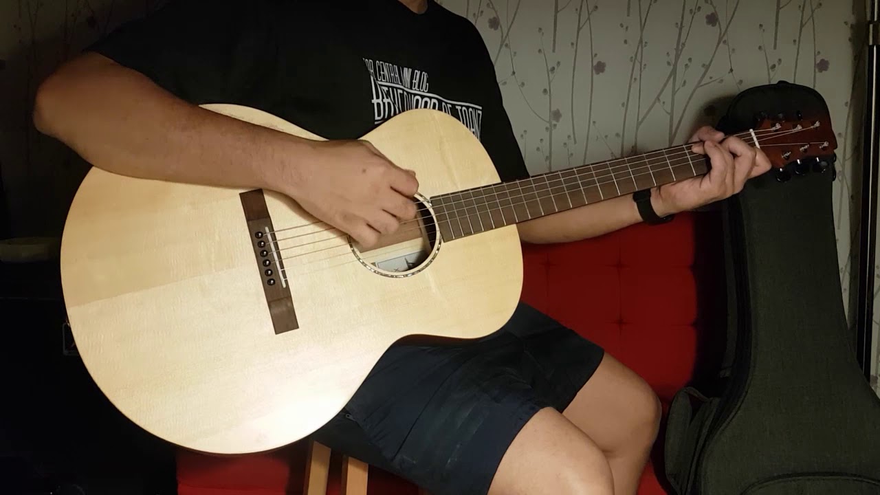Quick Test Maestro Project X Full Solid Acoustic Guitar