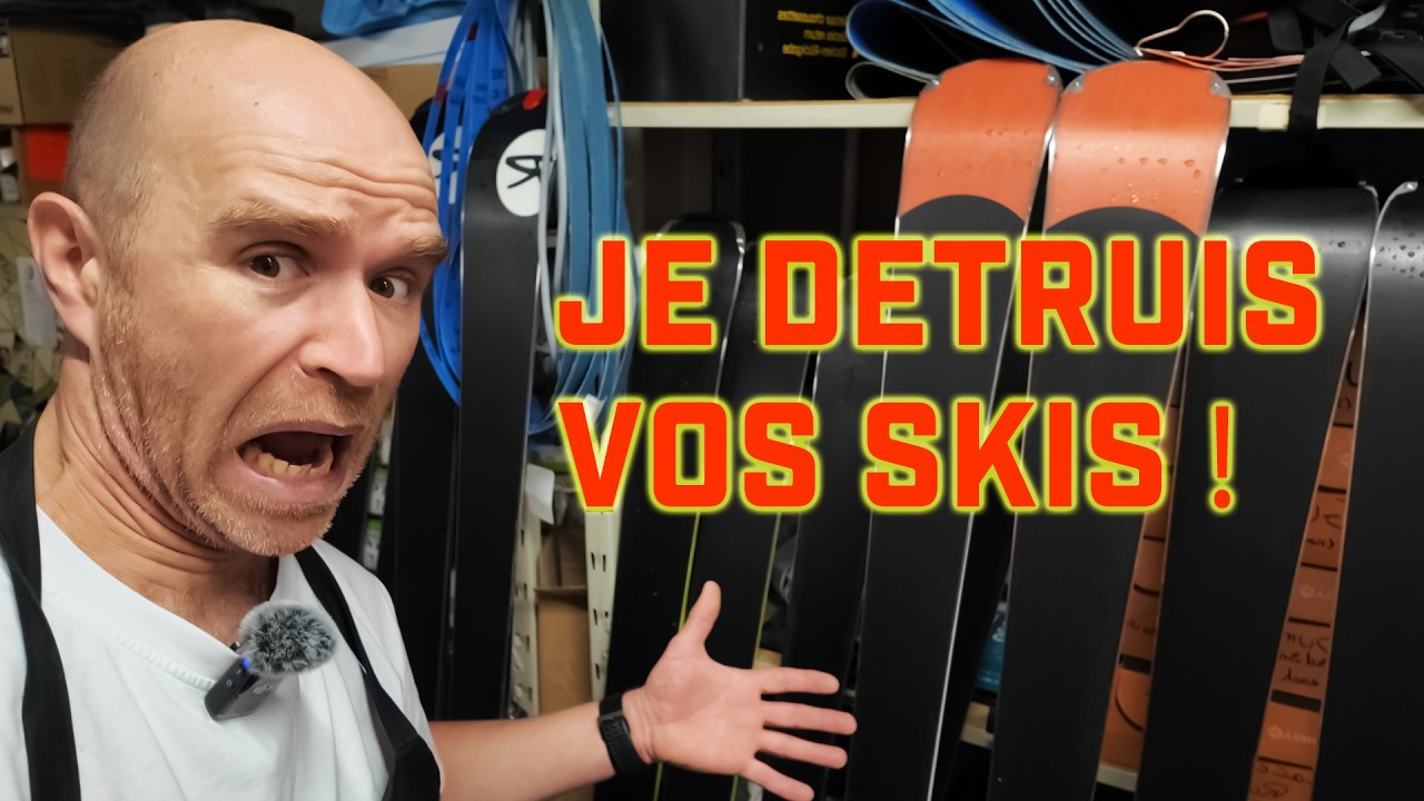 L'ARNAQUE [EP1]! Réparation des SKIS en magasin, 20€ pour du VENT ? (affutage fartage en coulisse !)