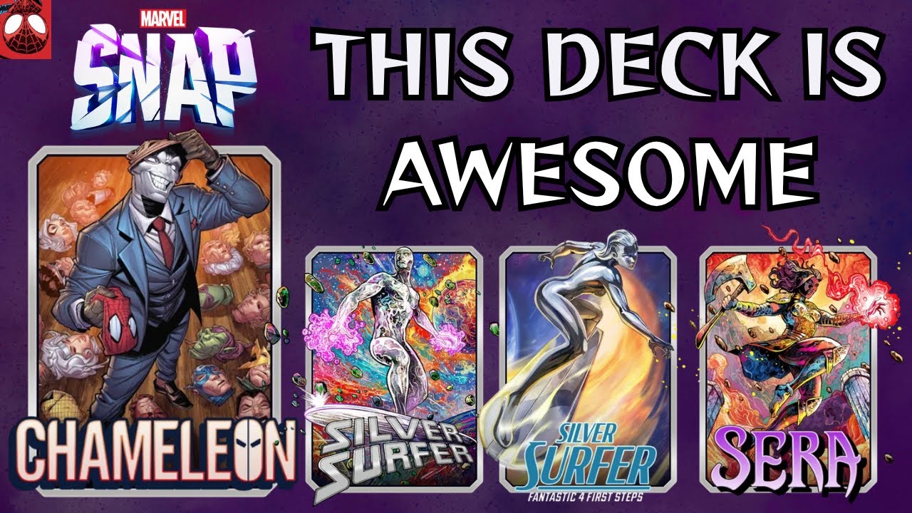 Copy Curve &ndash; Chameleon Amplifies the Surfer&rsquo;s Power! | Marvel Snap Gameplay Nov 2025