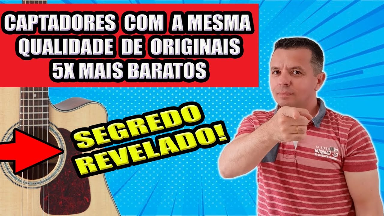 CAPTADORES 5X MAIS BARATOS E COM A MESMA QUALIDADE DOS ORIGINAIS! SEGREDO REVELADO!