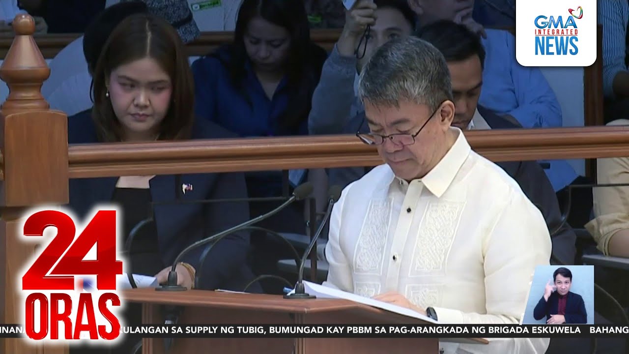 Mosyon ng Senate minority - Simulan na ang impeachment trial vs. VP Duterte | 24 Oras