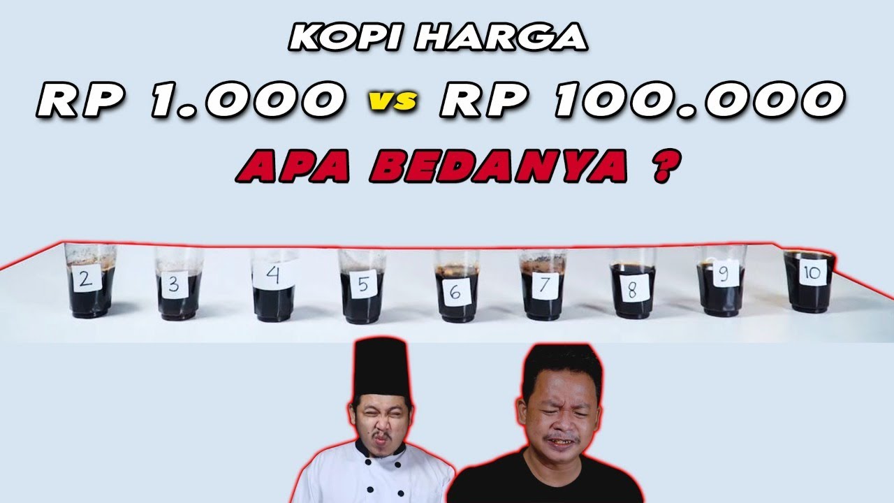 Food Battle : Manakah Kopi Item Yang Paling Mantap?