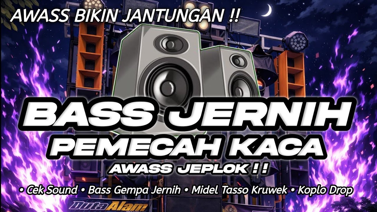 DJ FULL BASS CEK SOUND PEMECAH KACA PALING HOREGG